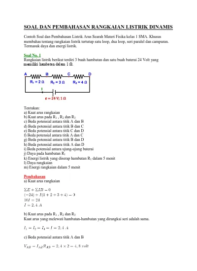 Detail Contoh Soal Beda Potensial Nomer 36