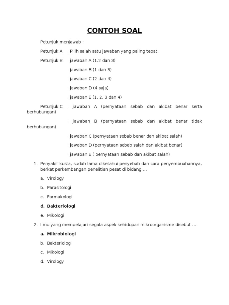 Detail Contoh Soal Benar Salah Nomer 27