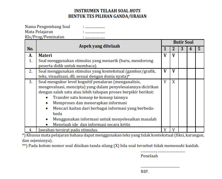Contoh soal benar salah sd 55 koleksi gambar