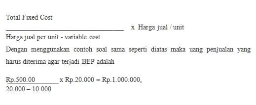 Detail Contoh Soal Bep Nomer 17