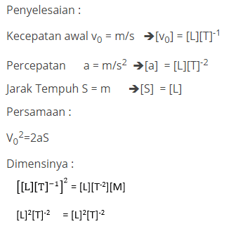 Detail Contoh Soal Besaran Turunan Nomer 27