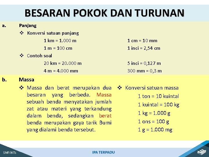 Detail Contoh Soal Besaran Turunan Nomer 37