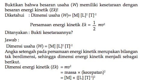 Detail Contoh Soal Besaran Turunan Nomer 58