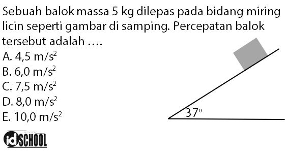 Detail Contoh Soal Bidang Miring Nomer 22