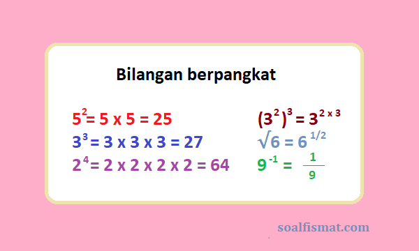 Detail Contoh Soal Bilangan Berpangkat Nomer 22