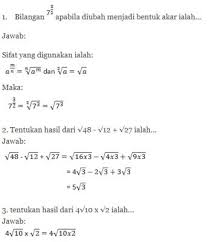 Detail Contoh Soal Bilangan Berpangkat Kelas 7 Nomer 39