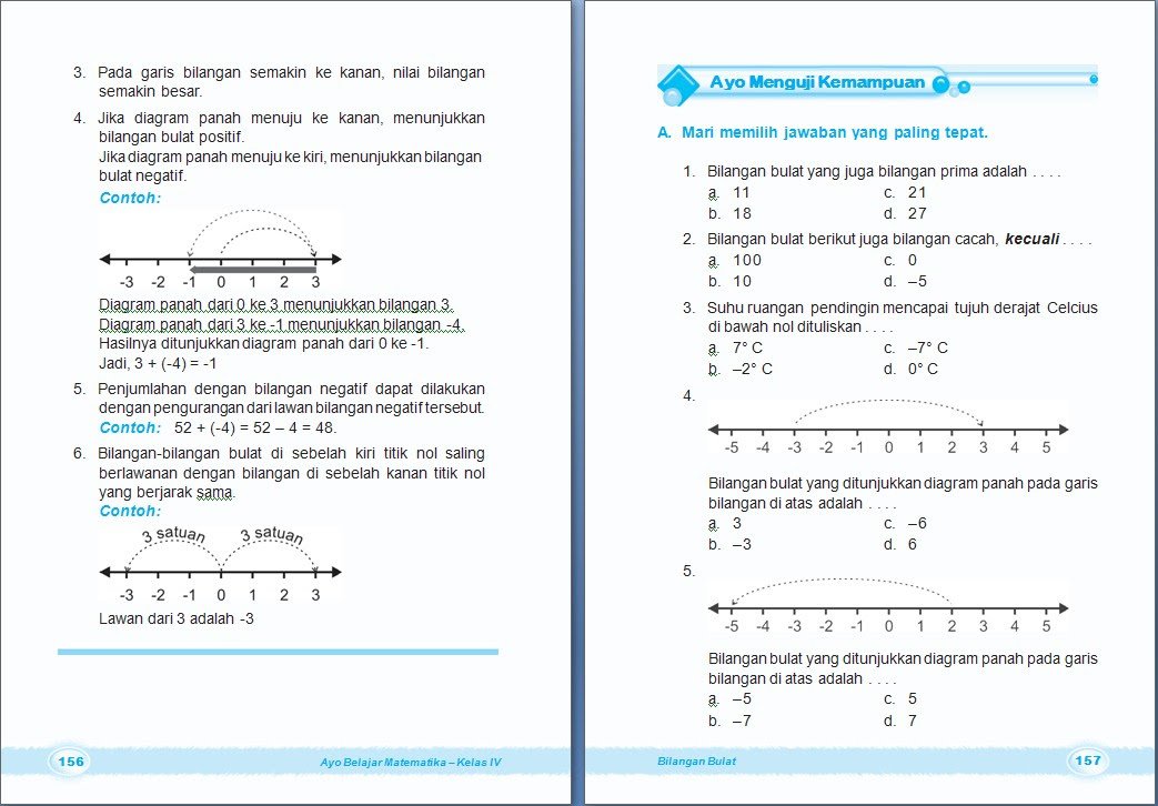 Detail Contoh Soal Bilangan Bulat Nomer 51