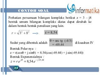 Detail Contoh Soal Bilangan Imajiner Nomer 20