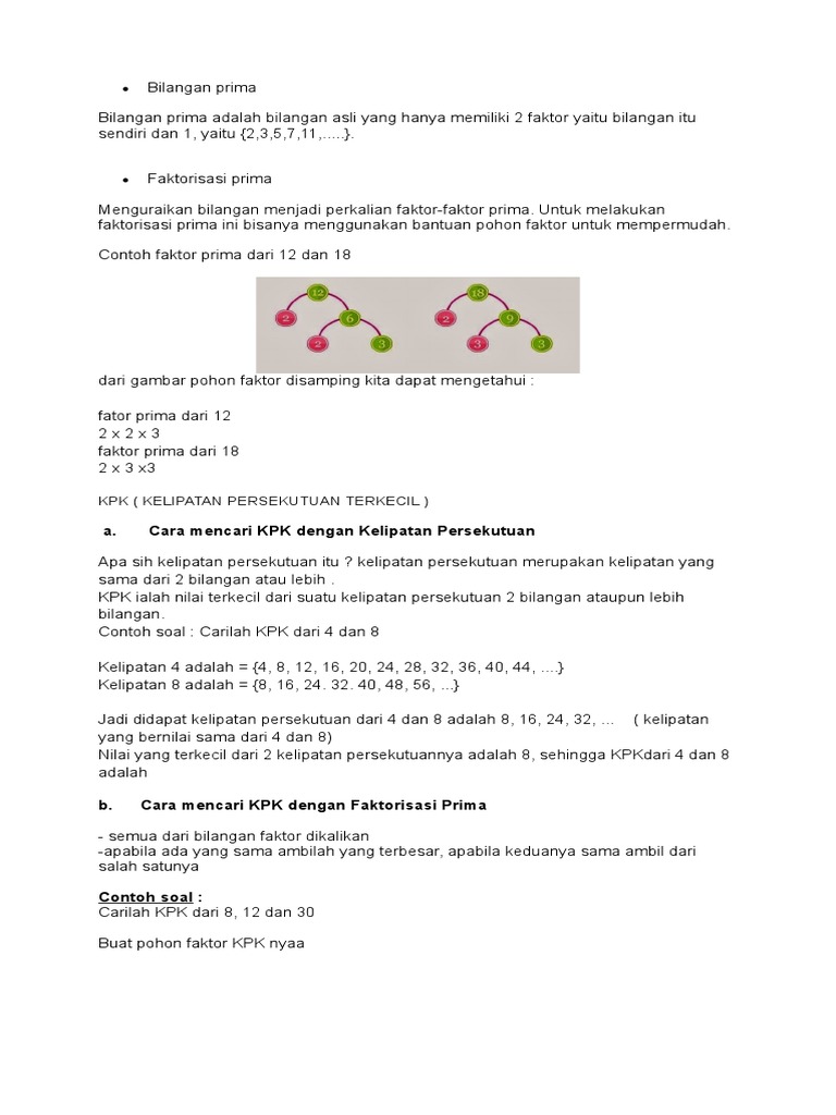 Detail Contoh Soal Bilangan Prima Nomer 40