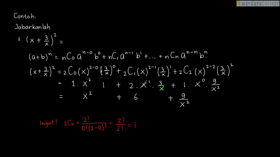 Detail Contoh Soal Binomial Nomer 27