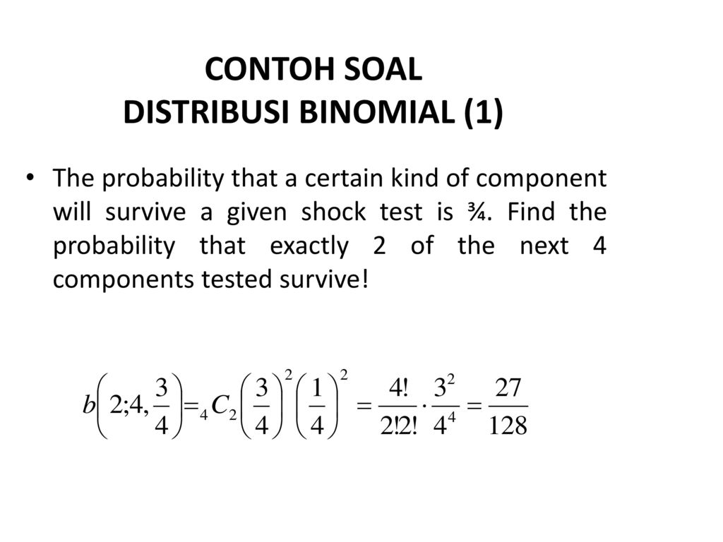 Detail Contoh Soal Binomial Nomer 45