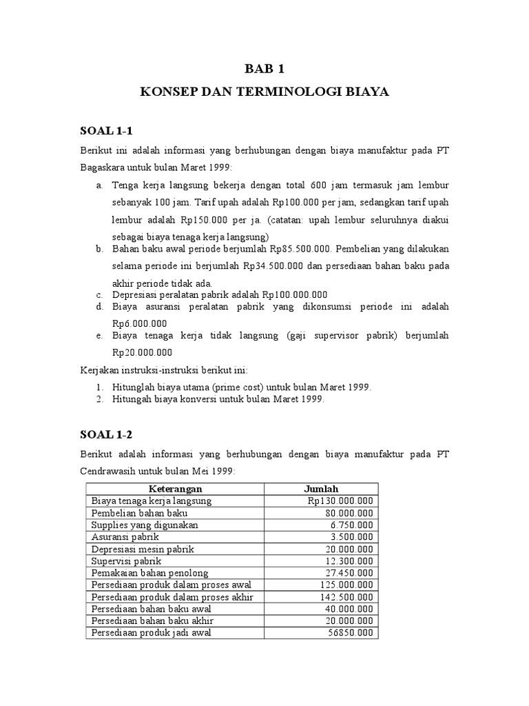 Detail Contoh Soal Bop Nomer 35