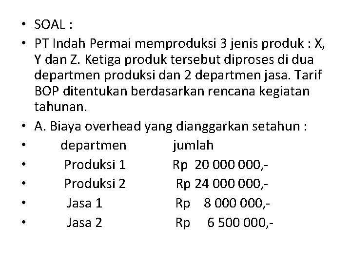 Detail Contoh Soal Bop Nomer 47