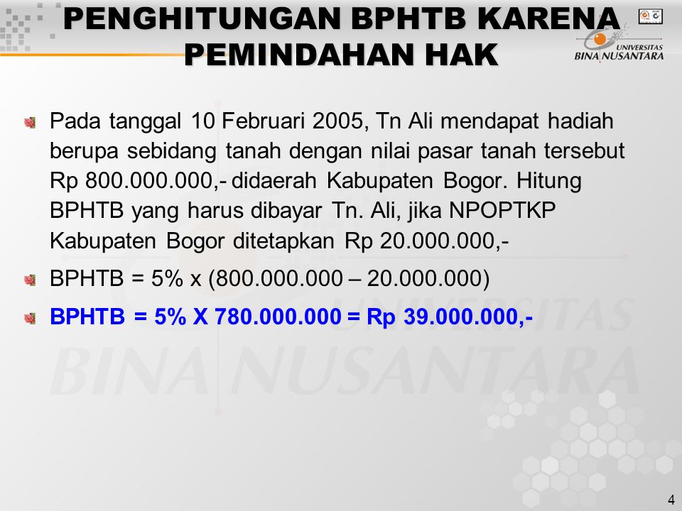 Detail Contoh Soal Bphtb Nomer 20