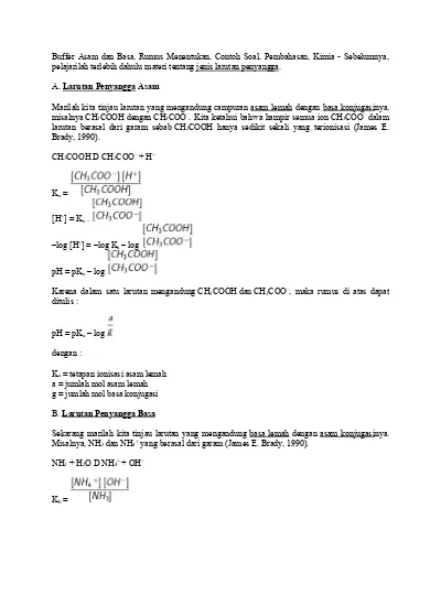 Detail Contoh Soal Buffer Nomer 48