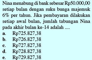 Detail Contoh Soal Bunga Tunggal Dan Bunga Majemuk Nomer 30