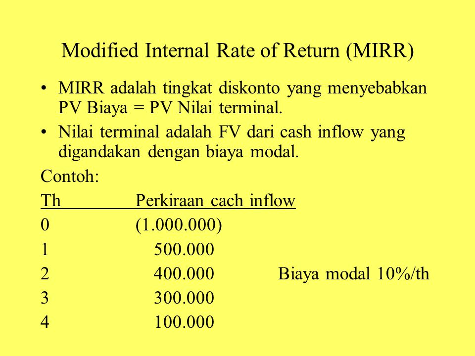 Detail Contoh Soal Capital Budgeting Nomer 30