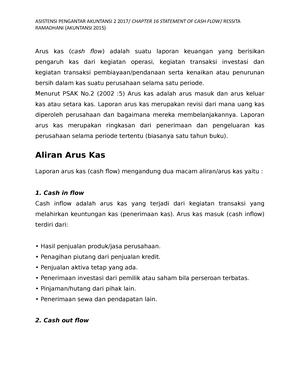 Detail Contoh Soal Cash Flow Nomer 49