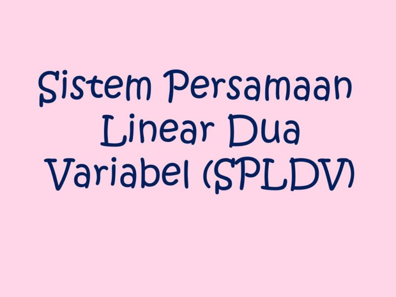 Detail Contoh Soal Cerita Persamaan Linear Dua Variabel Nomer 42