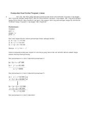 Detail Contoh Soal Cerita Program Linear Nomer 52