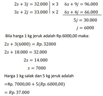 Detail Contoh Soal Cerita Spldv Nomer 12