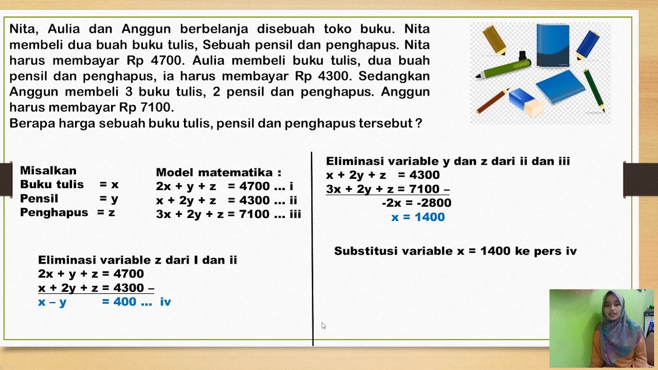 Detail Contoh Soal Cerita Spldv Nomer 20