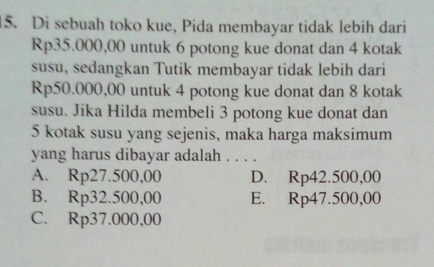 Detail Contoh Soal Cerita Spldv Nomer 37