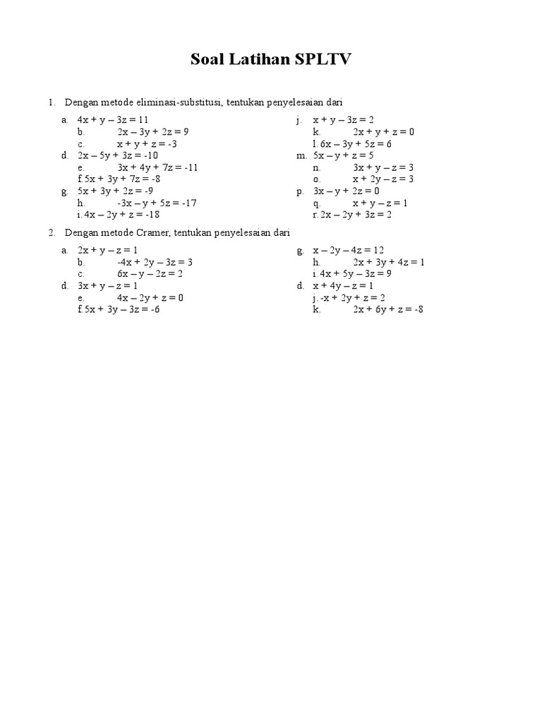 Detail Contoh Soal Cerita Spldv Kelas 10 Nomer 42