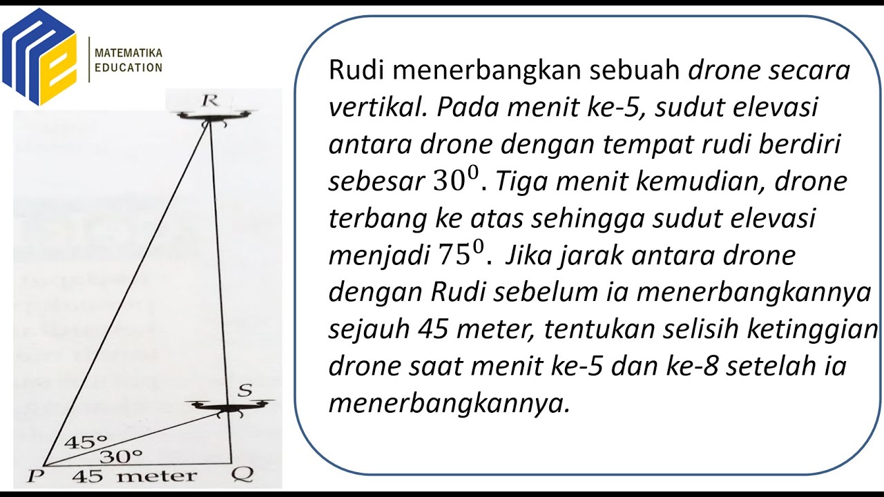 Detail Contoh Soal Cerita Trigonometri Nomer 4