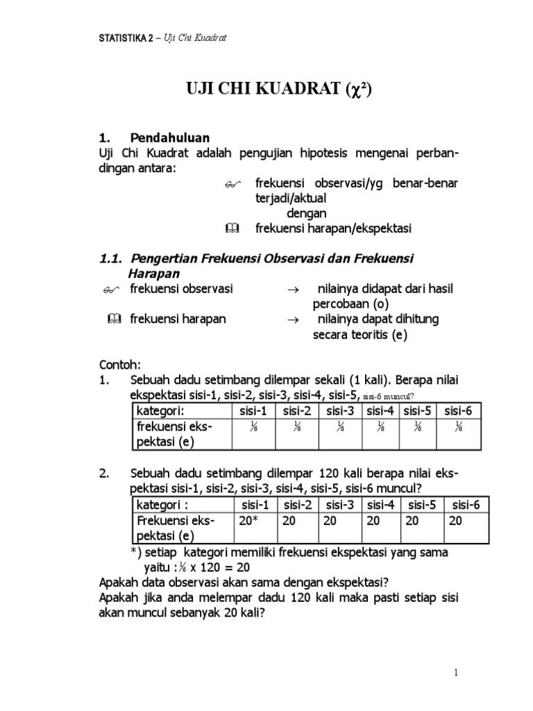 Detail Contoh Soal Chi Square Nomer 47