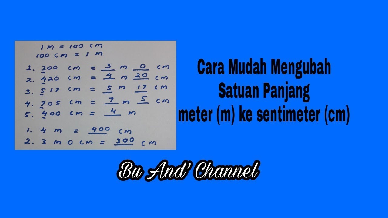 Detail Contoh Soal Cm Ke M Nomer 23