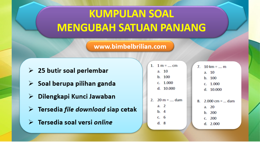 Detail Contoh Soal Cm Ke M Nomer 44