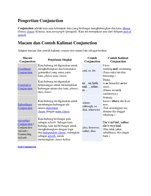 Detail Contoh Soal Conjunction Nomer 12