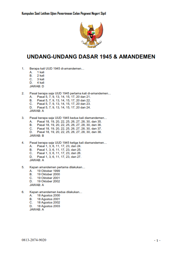 Detail Contoh Soal Cpns Nomer 10