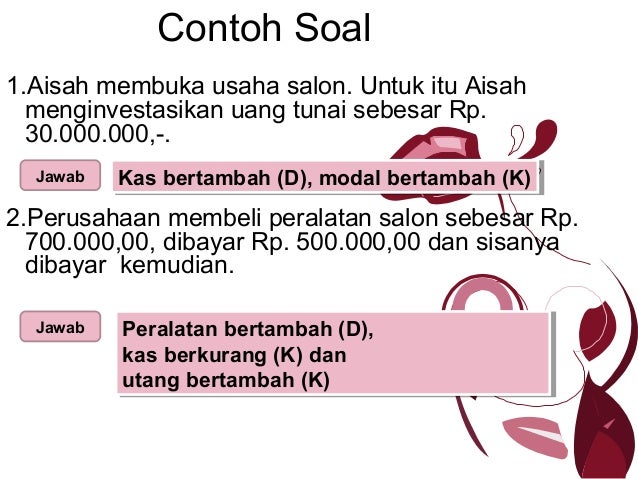 Detail Contoh Soal Debit Dan Kredit Nomer 10