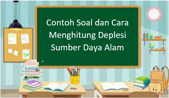 Detail Contoh Soal Deplesi Nomer 25