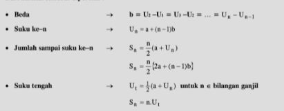 Detail Contoh Soal Deret Aritmatika Dan Geometri Nomer 3