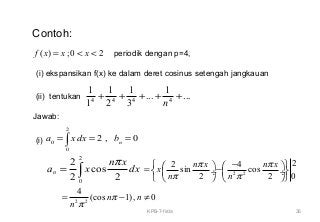 Detail Contoh Soal Deret Fourier Nomer 3