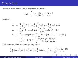 Detail Contoh Soal Deret Fourier Nomer 43