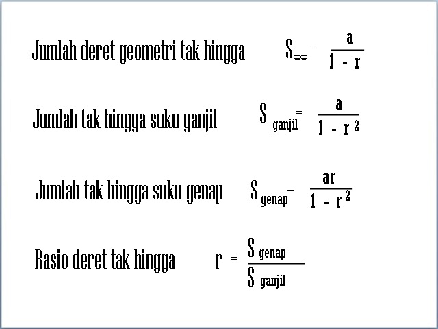 Detail Contoh Soal Deret Tak Hingga Nomer 48