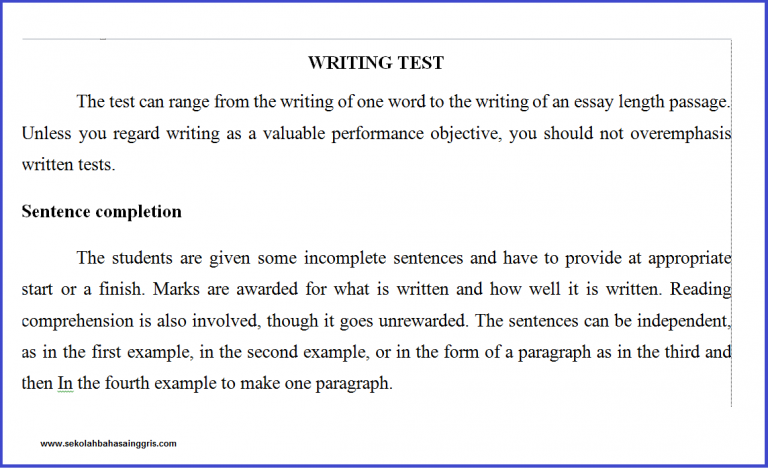 Detail Contoh Soal Descriptive Text Essay Nomer 26