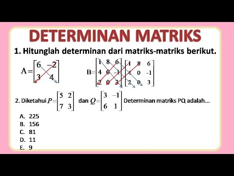 Contoh Soal Determinan - KibrisPDR