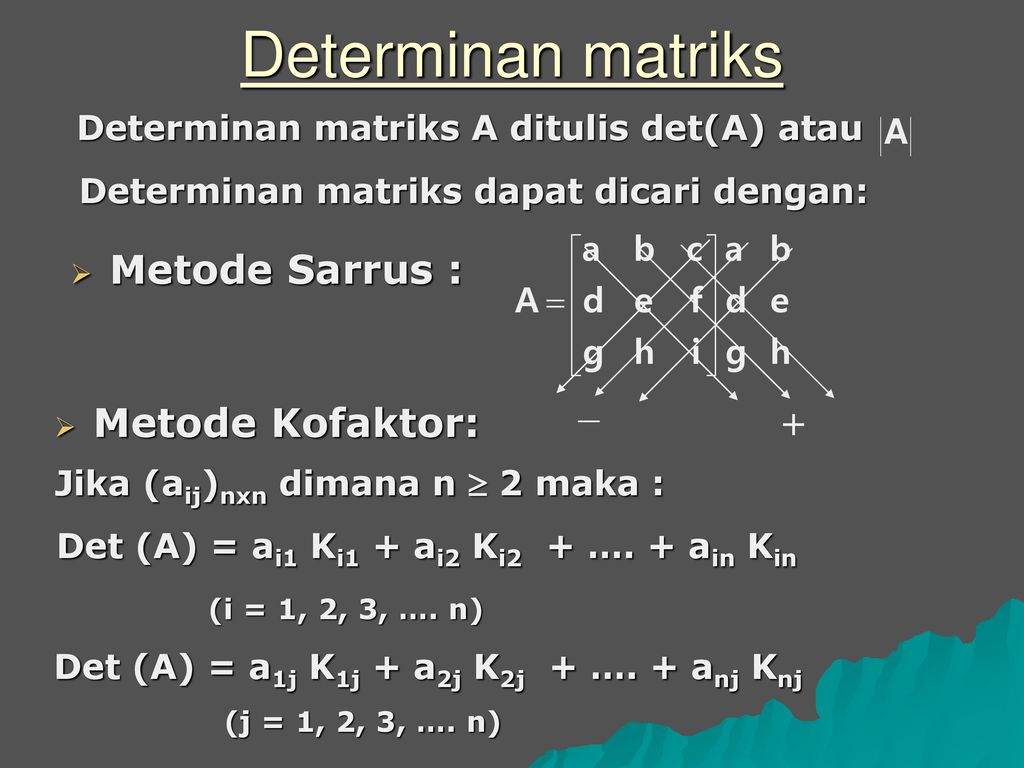 Detail Contoh Soal Determinan Nomer 25