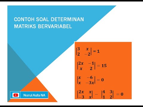 Detail Contoh Soal Determinan Nomer 33