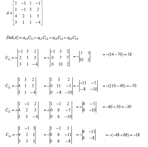 Detail Contoh Soal Determinan Matriks Ordo 3x3 Nomer 32