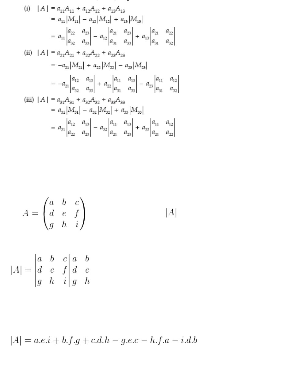 Detail Contoh Soal Determinan Matriks Ordo 3x3 Nomer 44