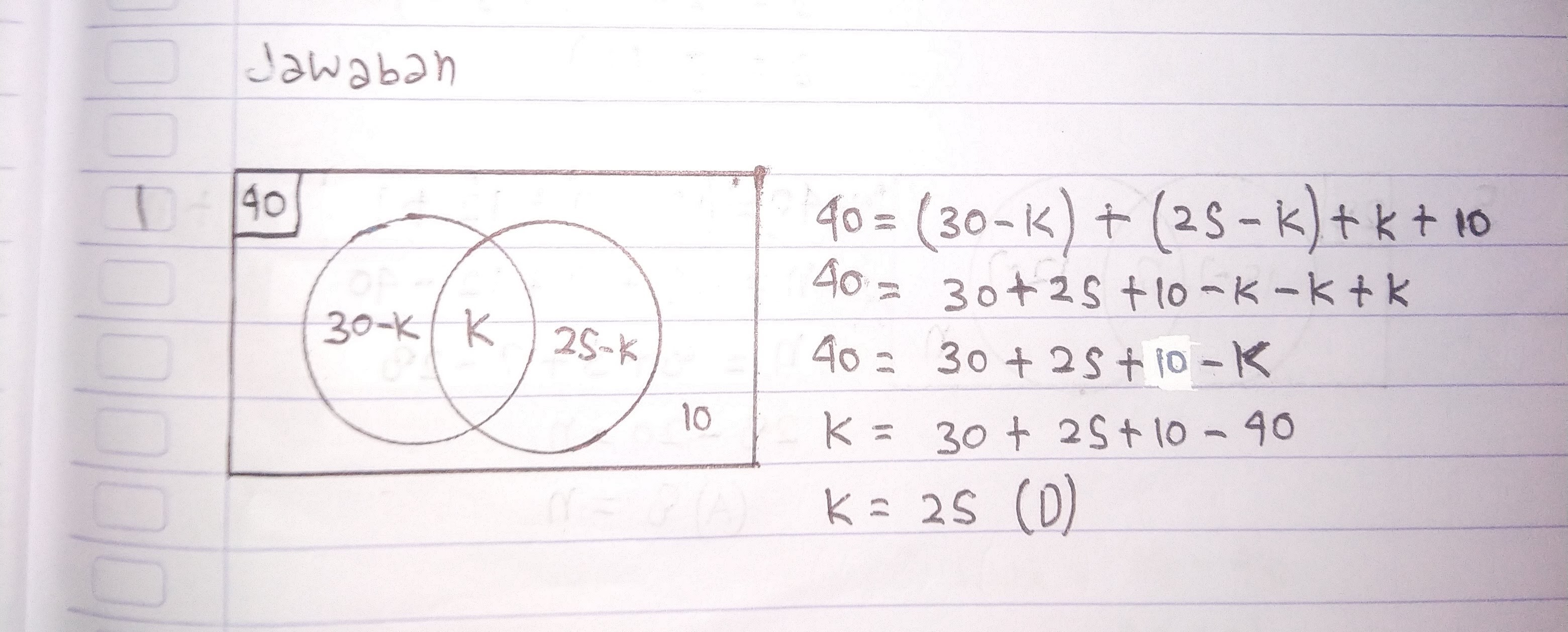 Detail Contoh Soal Diagram Venn 3 Himpunan Nomer 38