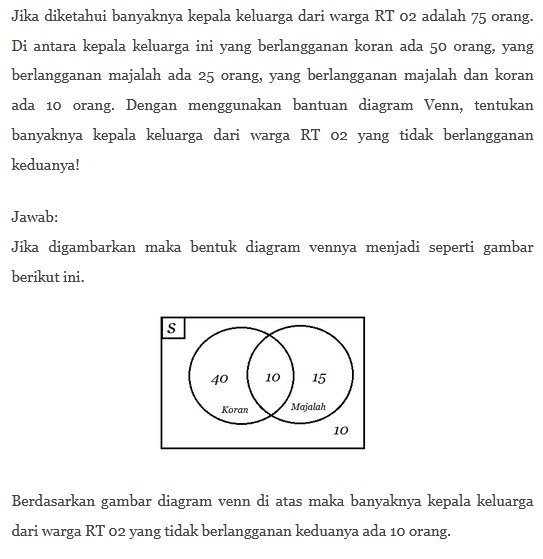 Detail Contoh Soal Diagram Venn Nomer 28