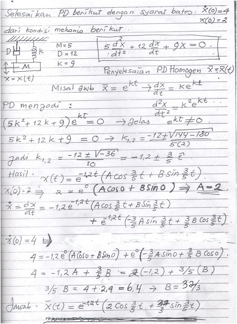 Detail Contoh Soal Diferensial Nomer 48