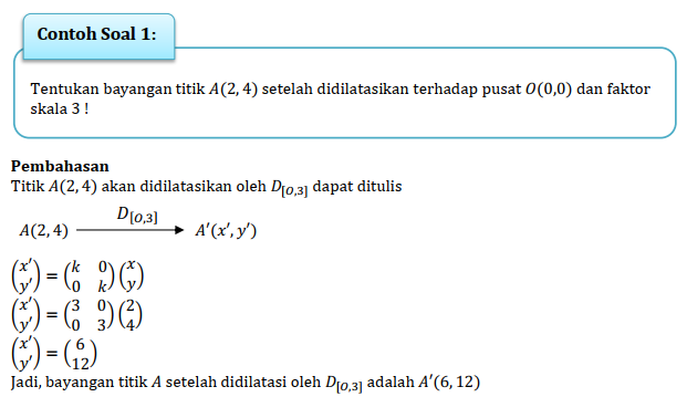 Detail Contoh Soal Dilatasi Nomer 40